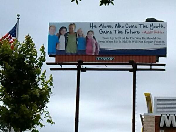 Hitler Billboard Hitler Billboard